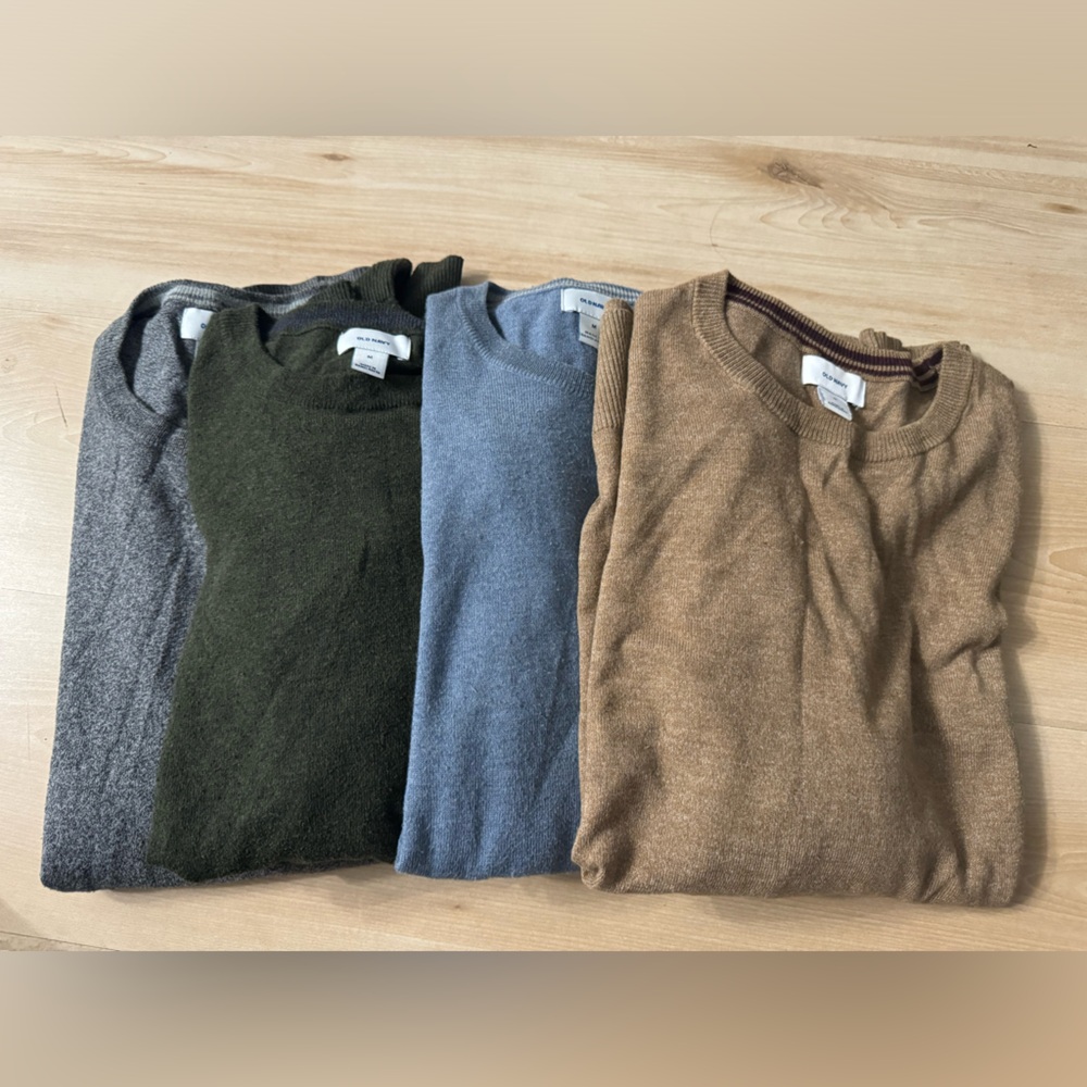 Old navy Men’s Crew-Neck Sweater bundle